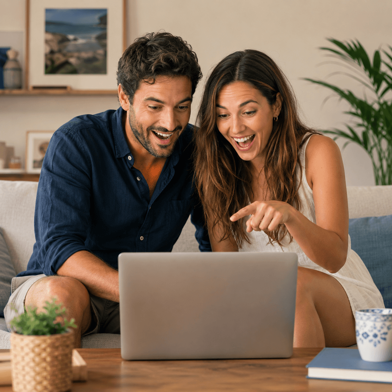 Persona che confronta mutui al computer